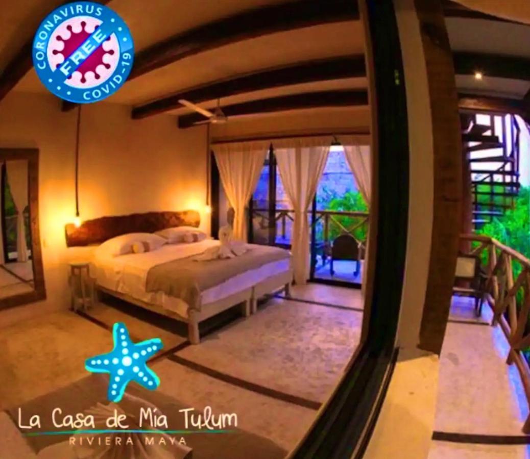 La Casa De Mia Tulum Hotel Kültér fotó